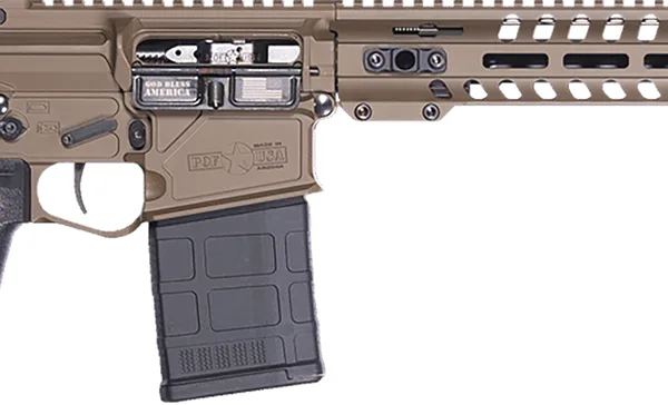 Patriot Ordnance Factory 02064 Rifle Rogue 308 Win 20+1 13.75" Patriot Brown Cerakote