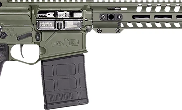 Patriot Ordnance Factory 02065 Rifle Rogue 308 Win 20+1 13.75" Olive Dark Green Cerakote