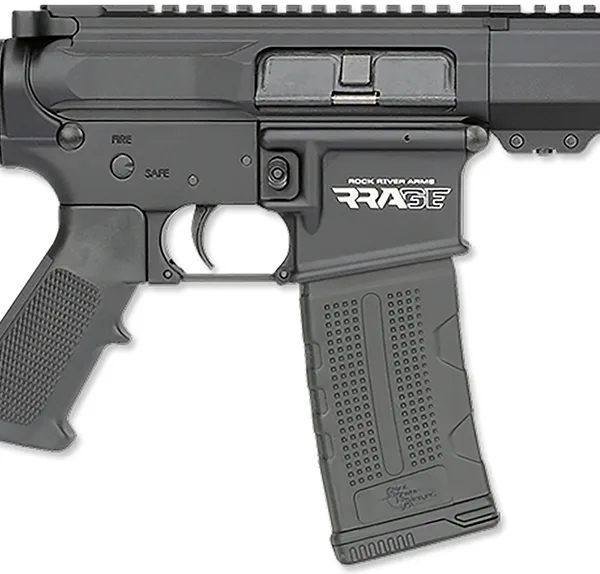 Rock River Arms DS21322 LAR-15M RRAGE 223 Rem/5.56 NATO 30+1 7" Black Anodized Steel Threaded Barrel, M-LOK Handguard, Black Aluminum Picatinny Rail Receiver, Black Polymer SBA3 Brace & Black A2 Grip