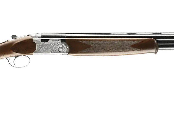 Beretta USA J686F2028 686 Silver Pigeon I 20 Gauge 3" 2rd 28" Blued Over/Under Vent Rib Barrel,  Silver Engraved Receiver, Fixed Grade II Walnut Wood Stock, Right Hand
