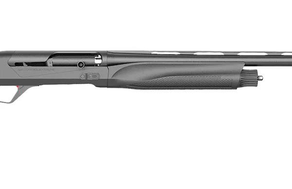 Retay USA ACEBLK28 Ace  Full Size 12 Gauge Semi-Auto 3.50" 3+1 28" Extra Black Vent Rib Barrel, Extra Black Drilled & Tapped Steel Receiver, Adj Shim Black Synthetic Stock, Ambidextrous