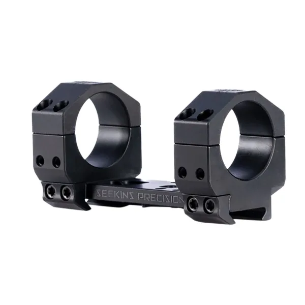 Seekins Precision 0010650100-F Precision Mount  Black 7075 Aluminum 34mm Tube