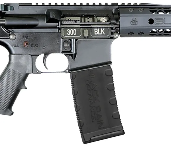 Black Rain Ordnance  Spec15  5.56 NATO 30+1 10.50" Black Nitride Steel Barrel, 10" M-LOK Handguard, Black Anodized Aluminum Picatinny Rail Receiver, Tactical SBA3 Brace, Black G.I. Grip