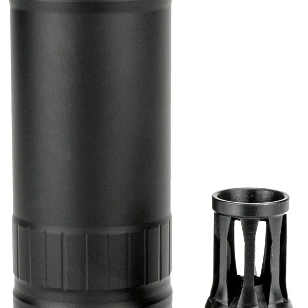 Kgm Suppressors RS-R556A1-QD-BLK R556A1  6mm/5.56 NATO Black Nickel Alloy/Stainless Steel 1/2"x28
