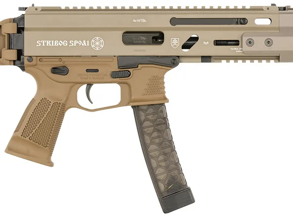 Grand Power 810091157930 Stribog SP9A1 9mm Luger 30+1 16" Flat Dark Earth