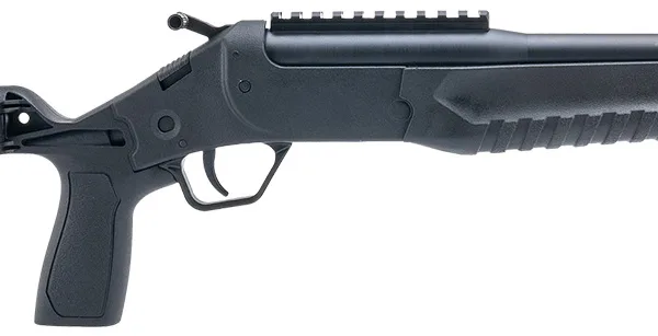 Rossi LWC0556-BKFS LWC  5.56x45mm NATO Single Shot 16.50" Black Oxide Threaded Barrel, Black Picatinny Rail Alloy Steel Receiver, Folding Black Polymer Stock