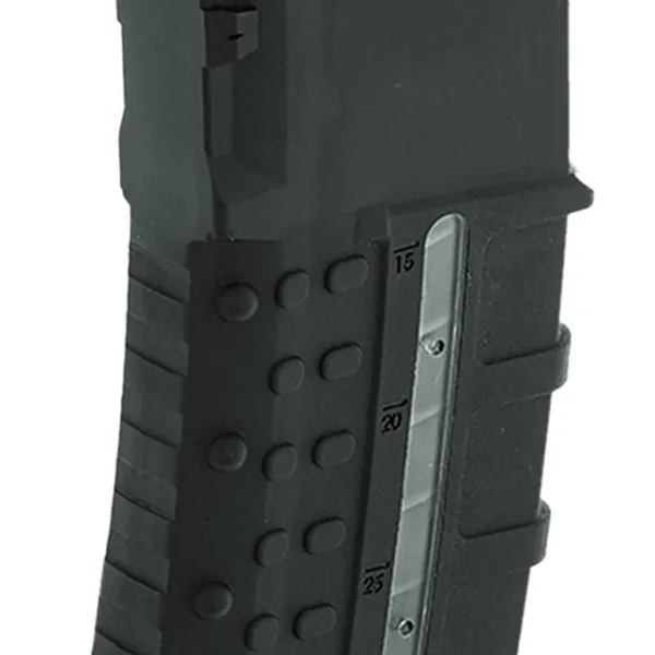 Leapers RBTAM30   30rd Windowed 223 Rem Fits AR-15 Black Polymer/Steel