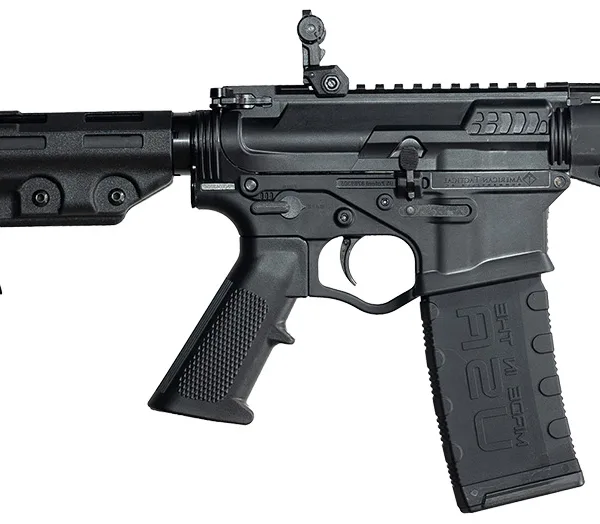ATI ATIGAX3007MLTB Alpha Maxx  300 Blackout 30+1 7.50" Black Threaded Barrel, Black Receiver w/Picatinny Rail, M-LOK Handguard, A2 Grip, Polymer Blade