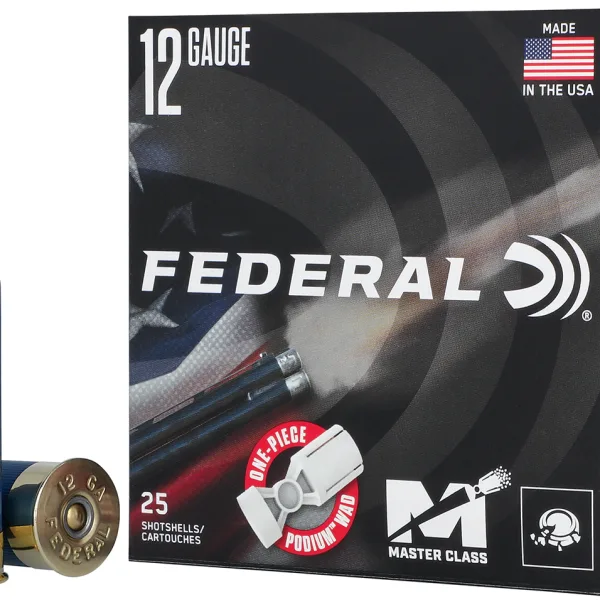 Federal MC12H175 Master Class High Over All 12Gauge 2.75" 1 1/8oz 7.5Shot 25 Per Box/10 Case
