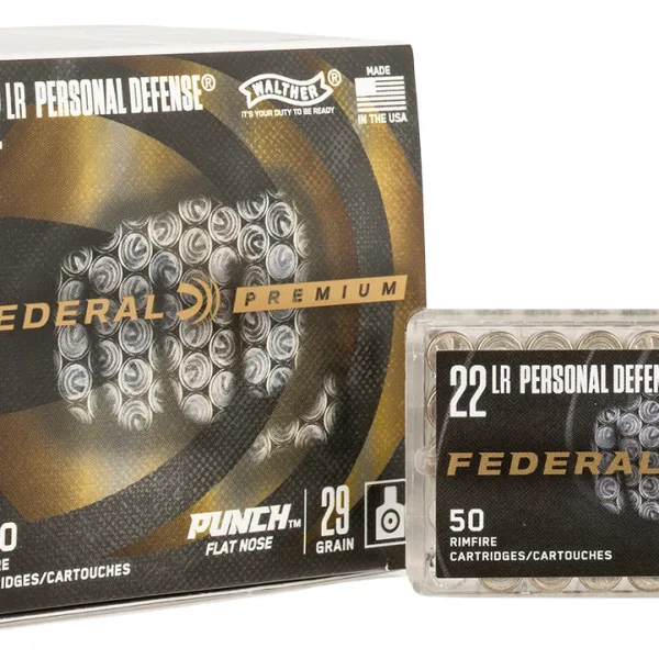 Walther Arms PD22L1 Punch  22LR Flat Nose 200 Per Box/10 Case