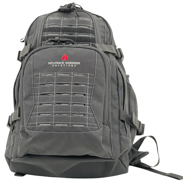 Advance Warrior Solutions S3DBPBL Spear 3Day  Backpack 600D Polyester Black