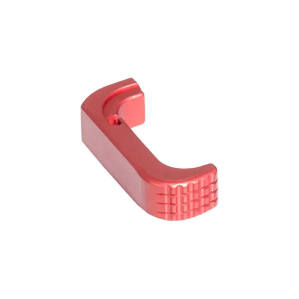 Timber Creek Outdoors GLEMRR Glock 17/19 Extended Magazine Release Anodized Red Aluminum