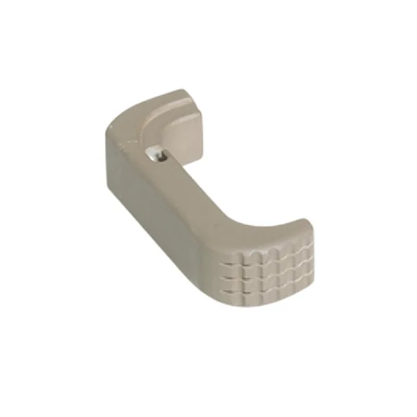 Timber Creek Outdoors GL43XEMRFDE Glock 43X Extended Magazine Release Flat Dark Earth Aluminum