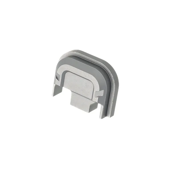 Tyrant CNC TDG14SPGREY Slide Cover Plate  Chevron Design Glock Gen1-4 Grey Aluminum