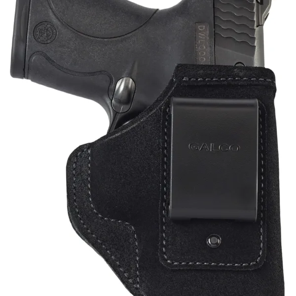 Galco STO822RB Stow-N-Go  IWB Black Steerhide Fits Sig Sauer P320 Compact 9/40 Right Hand