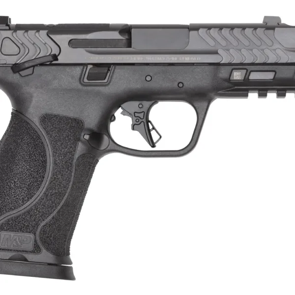 Smith & Wesson 14414 M&P PC M2.0 10mm Auto 10+1 4" Black Armornite Stainless Steel Ported Barrel & Optic Ready/Ported/Serrated Slide, Polymer Frame w/Picatinny Rail Interchangeable Palmswell Grip