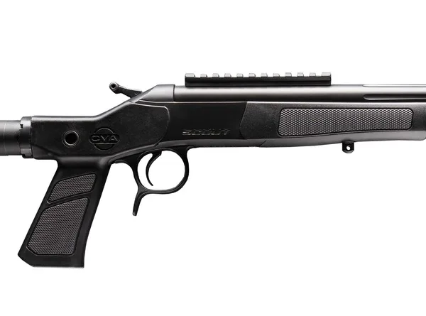 CVA CR4437XP Cascade XP-SB SBR 308 Win 1rd 16.50" Matte Stainless Steel Fluted Threaded Barrel & Receiver w/Picatinny Rail, Graphite Black Adj Buffer Tube Synthetic Stock, Black Grip