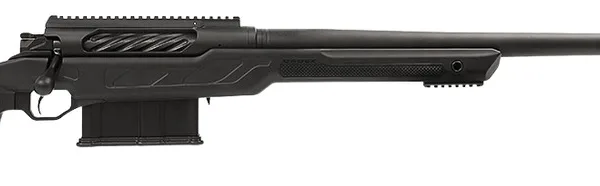 Cadex Inc CDXBMGQUA5029HI20I1J5N BMG Quake  50 BMG 3+1 29" Black DLC Match Grade Threaded Barrel, Black Cerakote Receiver w/Picatinny Rail, Adj Cheek Piece & LOP Black Polymer Stock