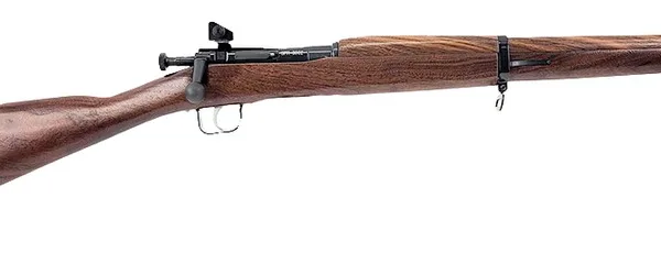 Crickett KSA1903 Mini 1903-A3 Springfield Replica Youth 22 LR 16.50" Black Threaded Barrel & Receiver, Walnut Fixed Stock
