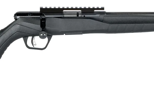 Savage Arms 70503 B Series FV-SR Full Size 22 WMR 10+1 16.25" Matte Black Threaded Barrel, Matte Black Picatinny Rail Carbon Steel Receiver, Matte Black Fixed Synthetic Stock, Right Hand