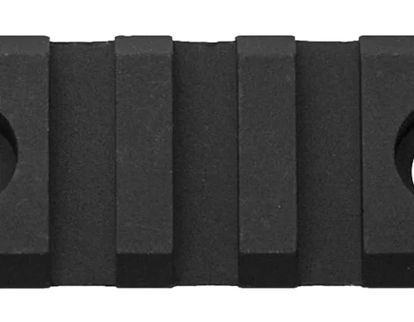 GrovTec US Inc GTSW241 3.1 Inch 5 Slot with Push Button Bases M-Lok  Black Anodized