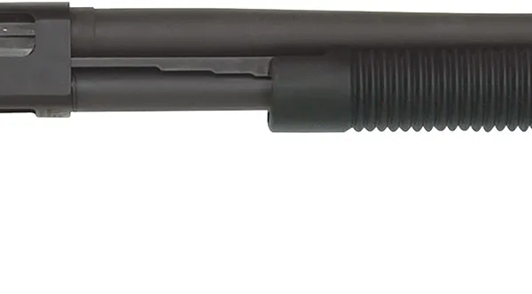 Mossberg 51340 500 JIC Cruiser 12 Gauge Pump 3" 5+1 18.50" Matte Blued Steel Barrel, Matte Blued Stainless Steel Receiver, Black Fixed w/Pistol Grip Synthetic Stock, Survival Kit In A Can