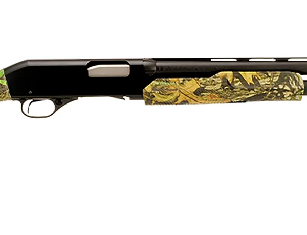 Stevens 22564 320 Field Compact 12 Gauge Pump 3" 5+1 22" Matte Black Vent Rib Barrel, Matte Black Aluminum Drilled & Tapped Receiver, Fixed Mossy Oak Obsession Synthetic Stock, Ambidextrous