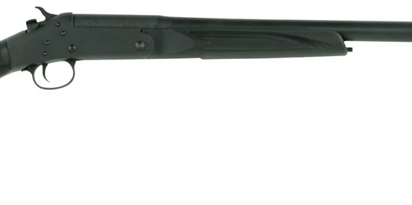 Stevens 22557 301  12 Gauge Break Open 3" 1rd 26" Matte Black Single Shot Barrel, Matte Black Carbon Steel Receiver, Fixed Matte Black Synthetic Stock, Ambidextrous