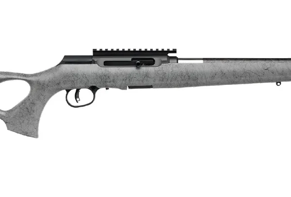 SAVAGE ARMS A22 22LR BL/GRY 18" CARBON TB