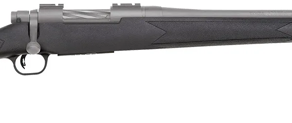 Mossberg 28007 Patriot  Full Size 308 Win 5+1 22" Stainless Cerakote Fluted Barrel, Stainless Cerakote Receiver Drilled & Tapped, Black Fixed Synthetic Stock, Right Hand