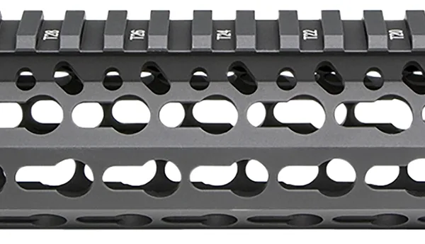 BCM KMRA9556BK KMR Alpha Handguard 9" Keymod Style Made of Aluminum with Black Anodized Finish for AR-15