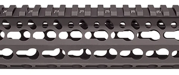 BCM KMRA13556BK KMR Alpha Handguard 13" Keymod Style Made of Aluminum with Black Anodized Finish for AR-15