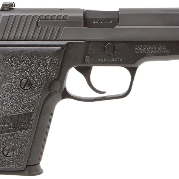 Sig Sauer M11A110 P229 M11-A1 9mm Luger Caliber with 3.90" Barrel, 10+1 Capacity, Black Hardcoat Anodized Finish Aluminum Frame, Serrated Black Nitron Stainless Steel Slide & Polymer Grip