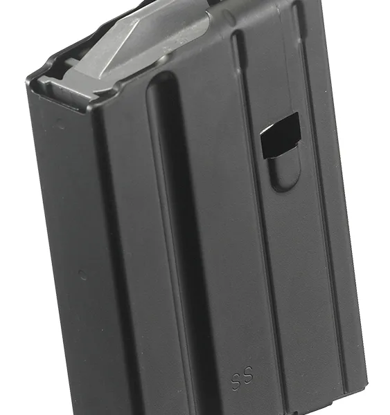 Ruger 90349 SR-556  5rd 6.8mm Rem SPC Black Stainless Steel