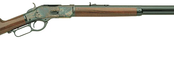 Taylors & Company 550173 1873 Sporting Leaver Action 357 Mag Caliber with 10+1 Capacity, 20" Blued Octagon Barrel, Color Case Hardened Metal Finish & Walnut Stock Right Hand (Full Size)