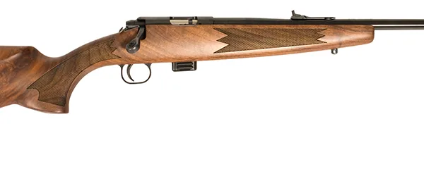 Crickett KSA20020 Model 722 Classic 22 LR 7+1 20" Blued Button Rifled Target Barrel, Blued Stainless Steel Receiver, Fixed Walnut Stock, Right Hand