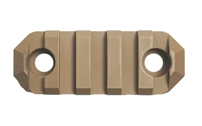 GROVTEC RAIL MLOK 5 SLOT 2.2" COY