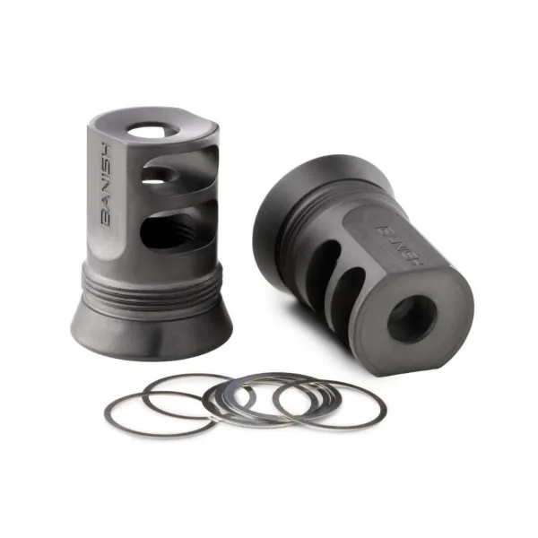 BANISH GOLD 30 MUZZLE BRAKE 1/2X28