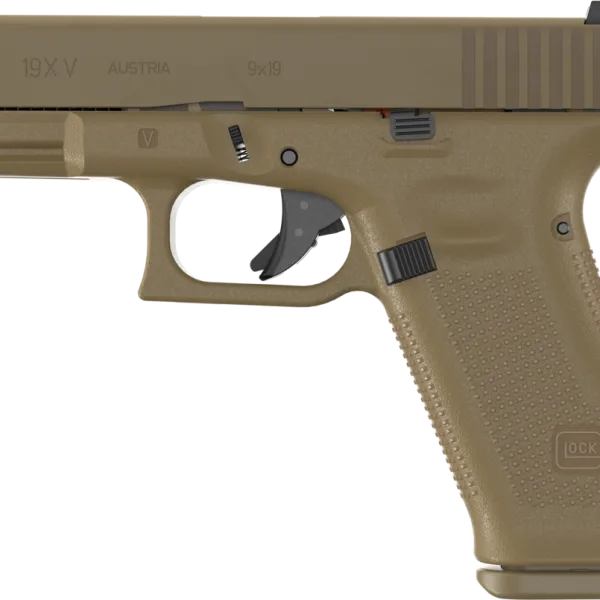 GLOCK G19X V 9MM 19+1 4.0" FDE GNS