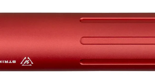Strike ARCARPRESLICKRED Receiver Extension Tube  AR Pistol Platform Red Anodized Aluminum AR Carbine