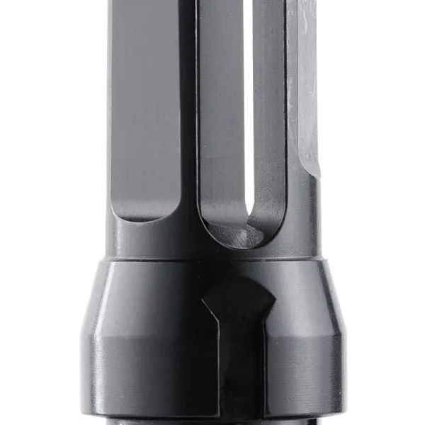 Dead Air DA301 Flash Hider  Black with 1/2"-28 tpi Threads & 2.70" OAL for 5.56x45mm NATO Sandman Series, KeyMod Equipped Nomad-30 & Primal Suppressors