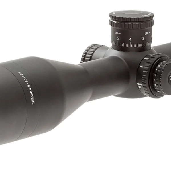 Trijicon 3000013 Tenmile  Matte Black 4.5-30x56mm 34mm Tube LED Illuminated Red/Green MRAD Precision Tree Reticle
