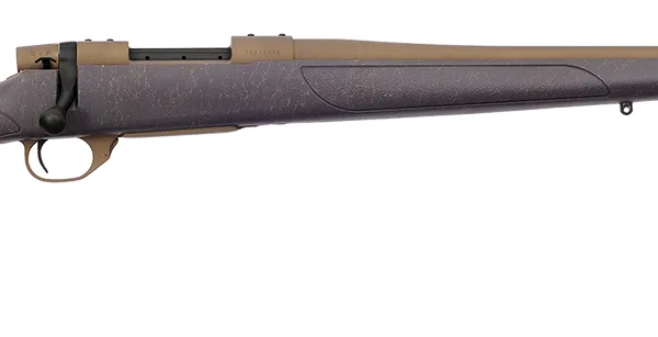 Weatherby VWB65PPR4T Vanguard Weatherguard 6.5 PRC 3+1 24" Barrel, Burnt Bronze Cerakote Metal Finish, Bronze Webbed Black Fixed Monte Carlo Stock