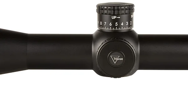 Trijicon 200162 AccuPoint  Satin Black 4-24x50mm 30mm Tube Illuminated Duplex w/Green Dot Reticle  Second Focal Plane