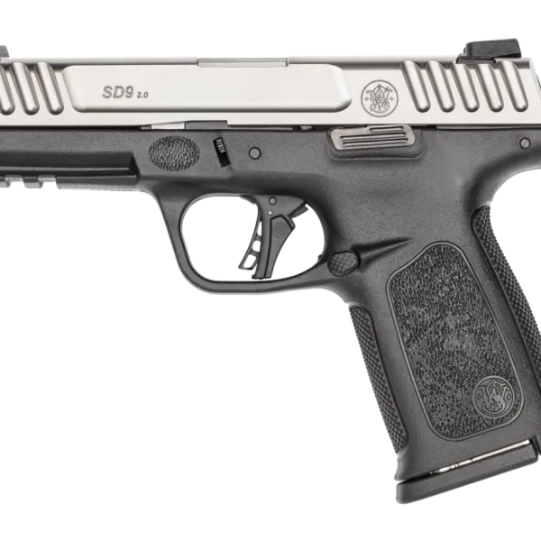 SMITH AND WESSON SD9 2.0 9MM 10+1 4" SS/BLK FS