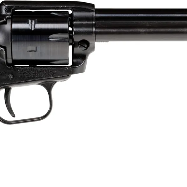Heritage Mfg RR22B6-BBK Rough Rider  22 LR 6 Shot 6.50" Black Oxide Alloy Steel Barrel, Black Alloy Steel Frame, Black Oxide Cylinder, Black Laminate Wood Grip, Exposed Hammer