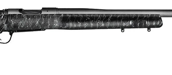 Christensen Arms 8010201100 Mesa Long Range 6.5 PRC 4+1 26" Threaded Barrel, Tungsten Gray Cerakote, Black with Gray Webbing Stock