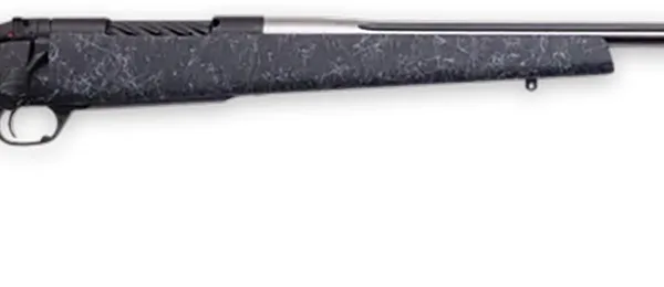 Weatherby MAM01N28NOR8B Mark V Accumark 28 Nosler 3+1 26" Threaded/Fluted Stainless Barrel, Graphite Black Rec, Gray Webbed Black Monte Carlo Stock, Accubrake Muzzle Brake, Adj. TriggerTech Trigger
