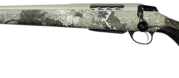 Tikka JRTXVA431R10 T3x Lite 300 Win Mag 3+1 24.30" Fluted/Threaded, Desert Verde Cerakote Barrel/Rec, Veil Alpine Synthetic Stock, Interchangeable Grip, Muzzle Brake Left Hand
