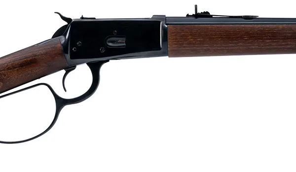 Heritage Mfg H92044161 92 Ranch Hand 44 Mag 8rd 16.50" Black Polished Steel Barrel, Black Polished Alloy Steel Receiver, Fixed Hardwood Stock